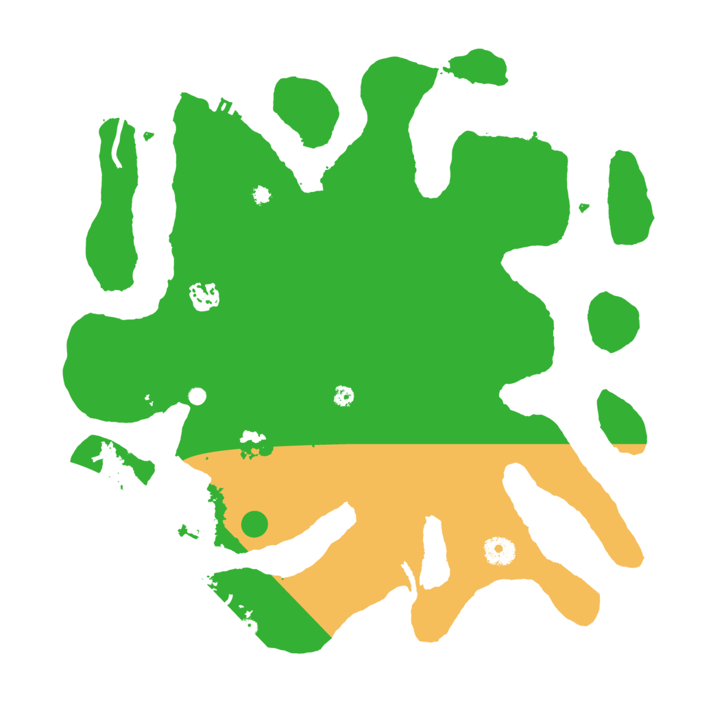 Biome Rust Map: Procedural Map, Size: 3500, Seed: 1706578907