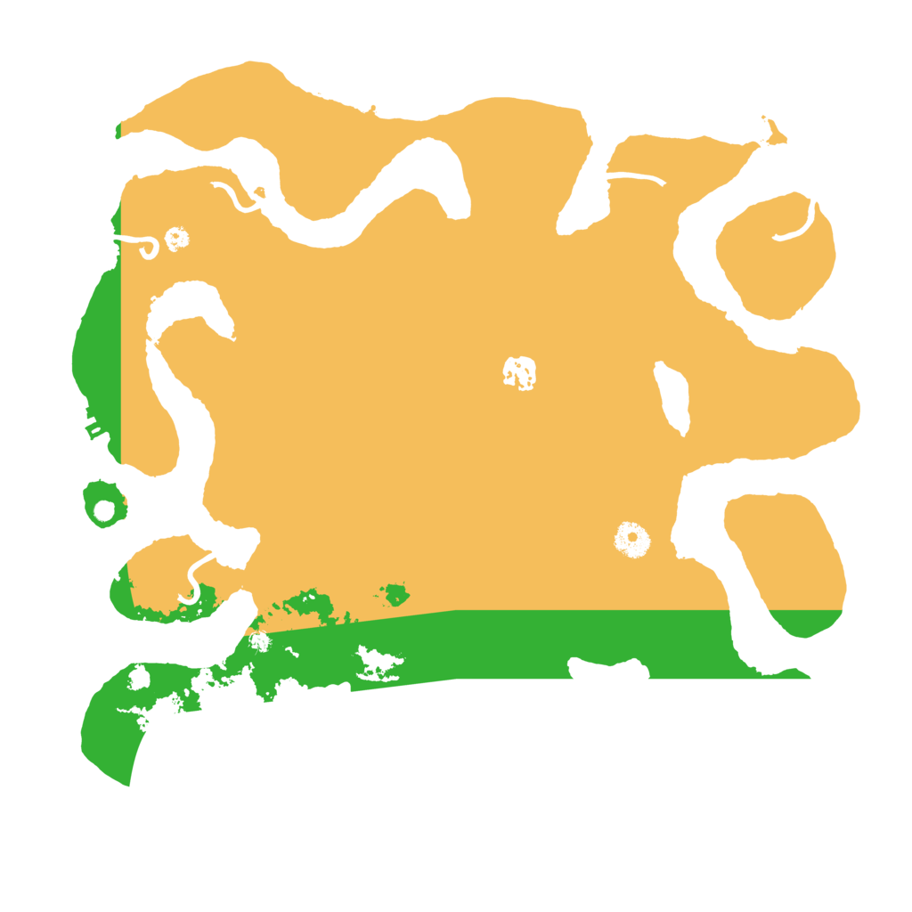 Biome Rust Map: Procedural Map, Size: 3900, Seed: 6121212