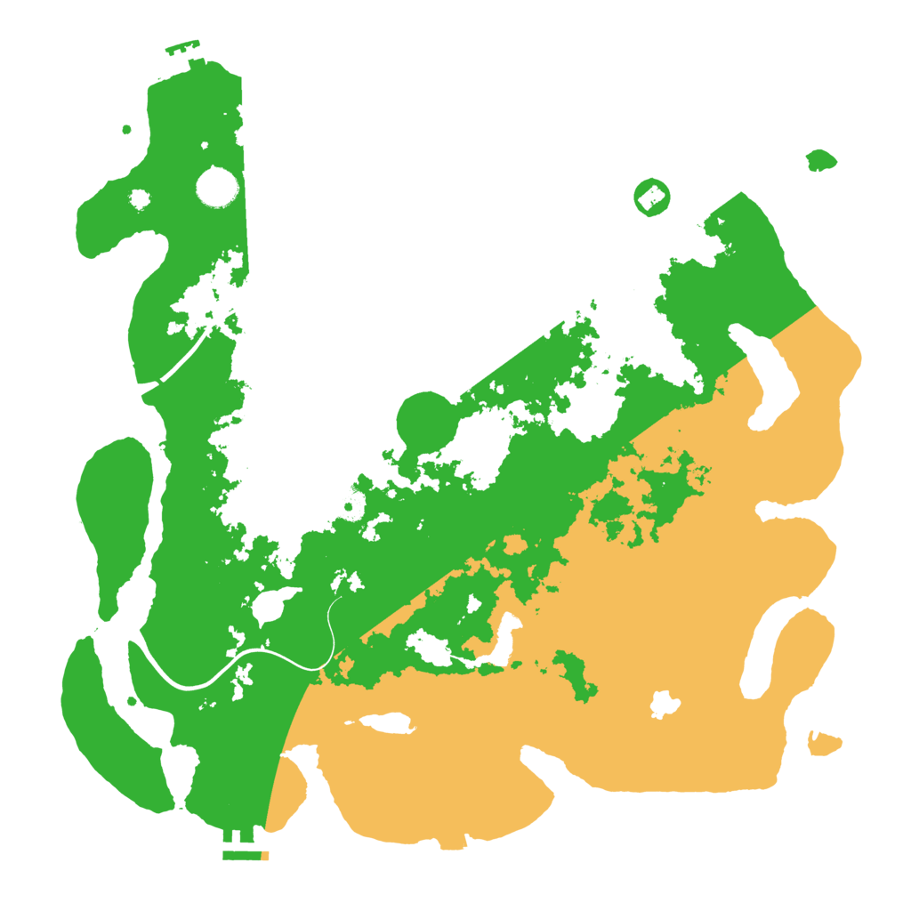 Biome Rust Map: Procedural Map, Size: 4000, Seed: 276
