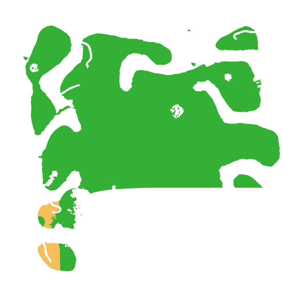 Biome Rust Map: Procedural Map, Size: 3500, Seed: 725801965