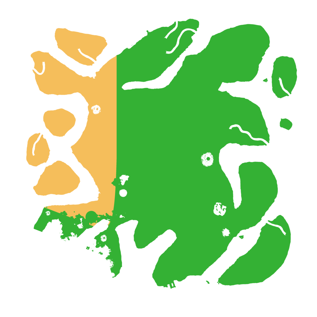 Biome Rust Map: Procedural Map, Size: 3650, Seed: 96594631