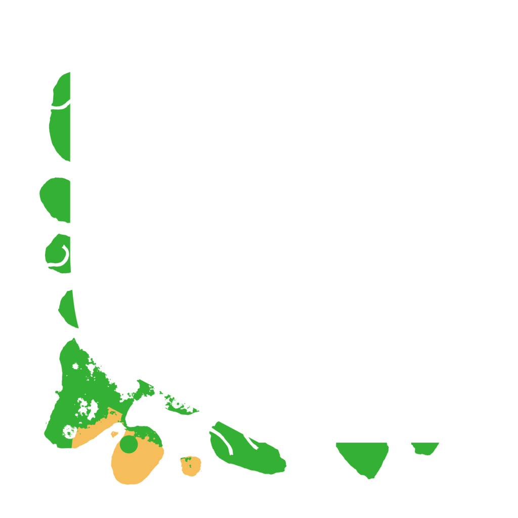 Biome Rust Map: Procedural Map, Size: 3800, Seed: 3594327