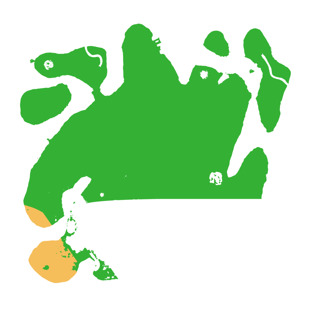 Biome Rust Map: Procedural Map, Size: 3500, Seed: 342204134