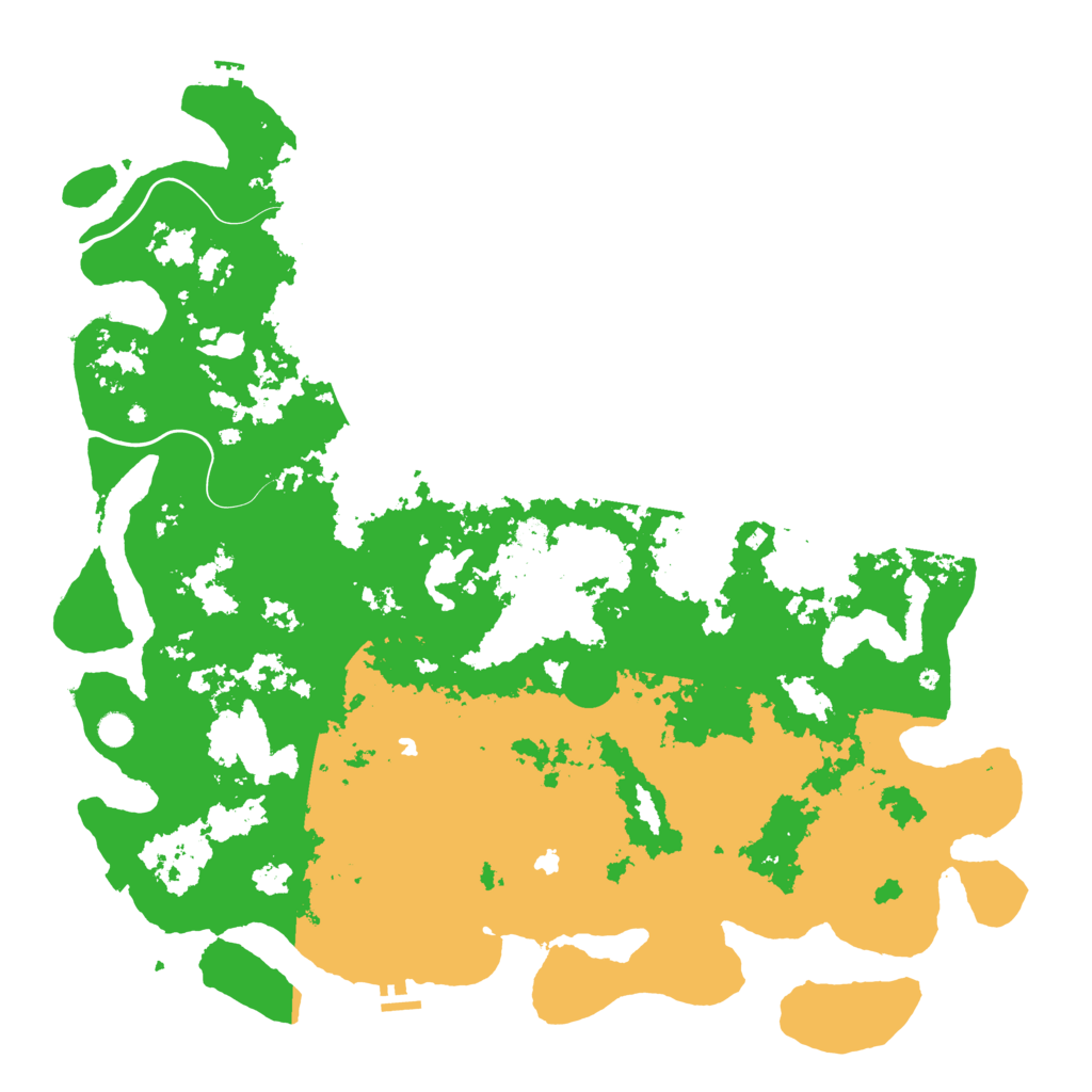 Biome Rust Map: Procedural Map, Size: 5500, Seed: 1026184960