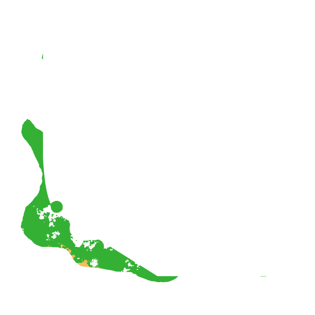 Biome Rust Map: Barren, Size: 3500, Seed: 217982538