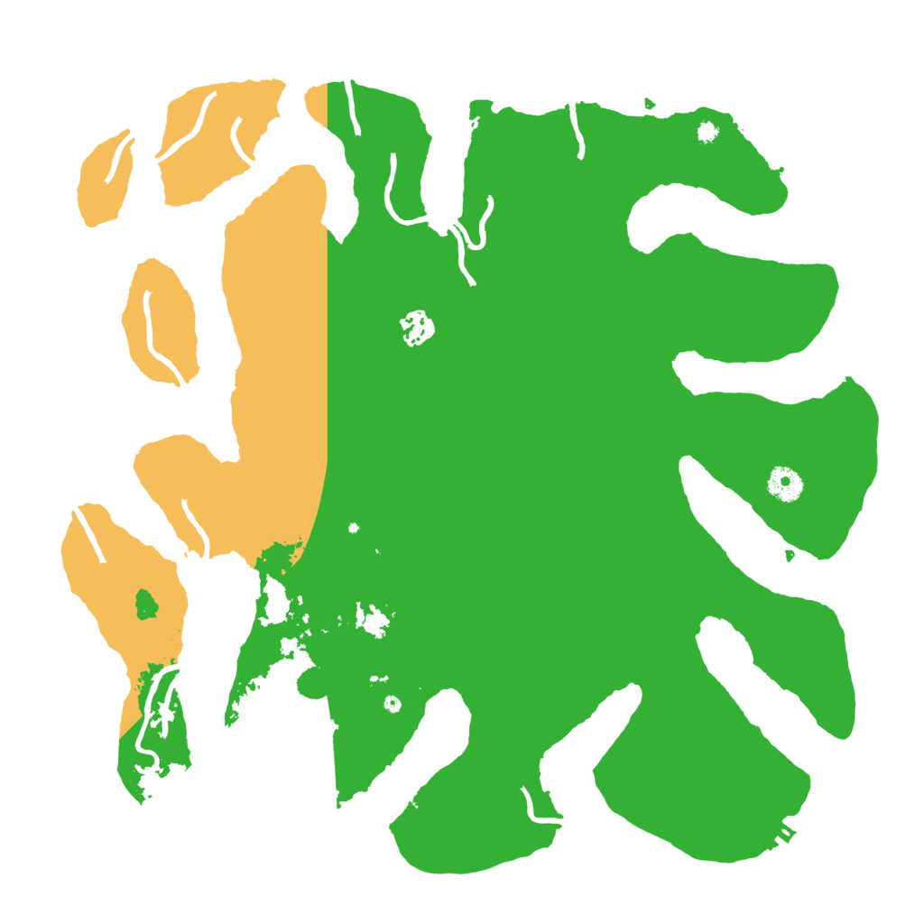 Biome Rust Map: Procedural Map, Size: 4000, Seed: 39579940