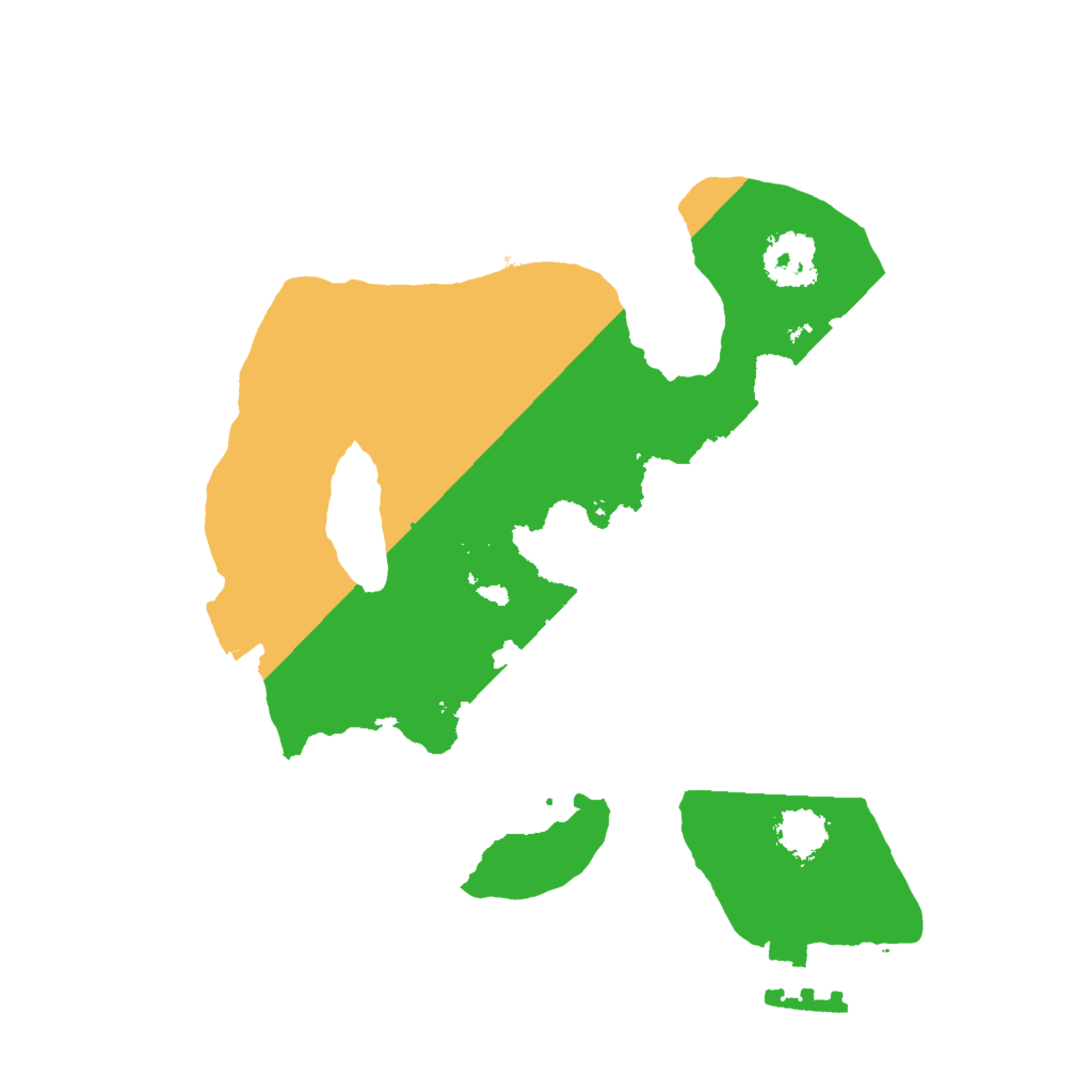 Biome Rust Map: Procedural Map, Size: 2000, Seed: 455642