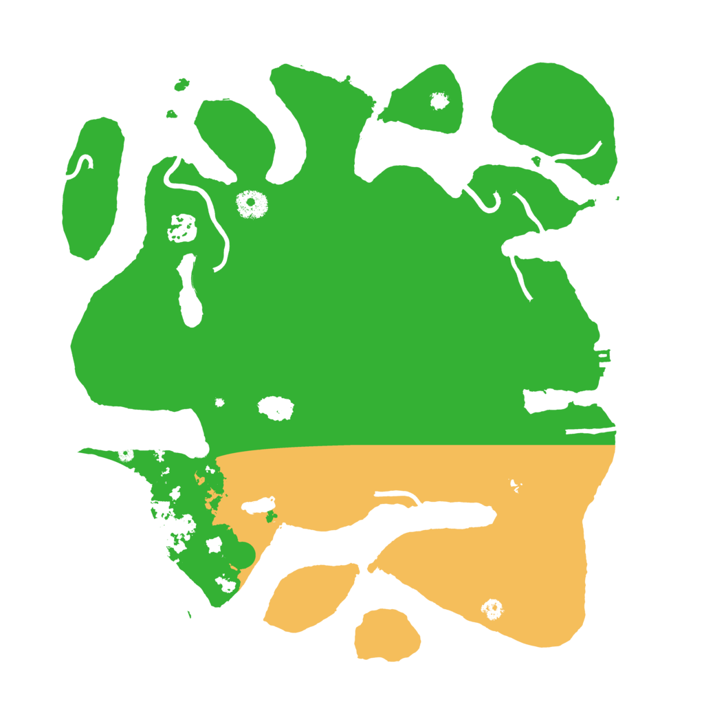 Biome Rust Map: Procedural Map, Size: 3500, Seed: 1703163033