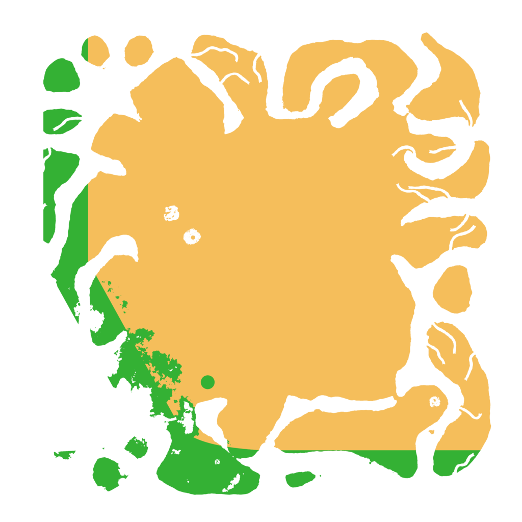 Biome Rust Map: Procedural Map, Size: 5000, Seed: 46754