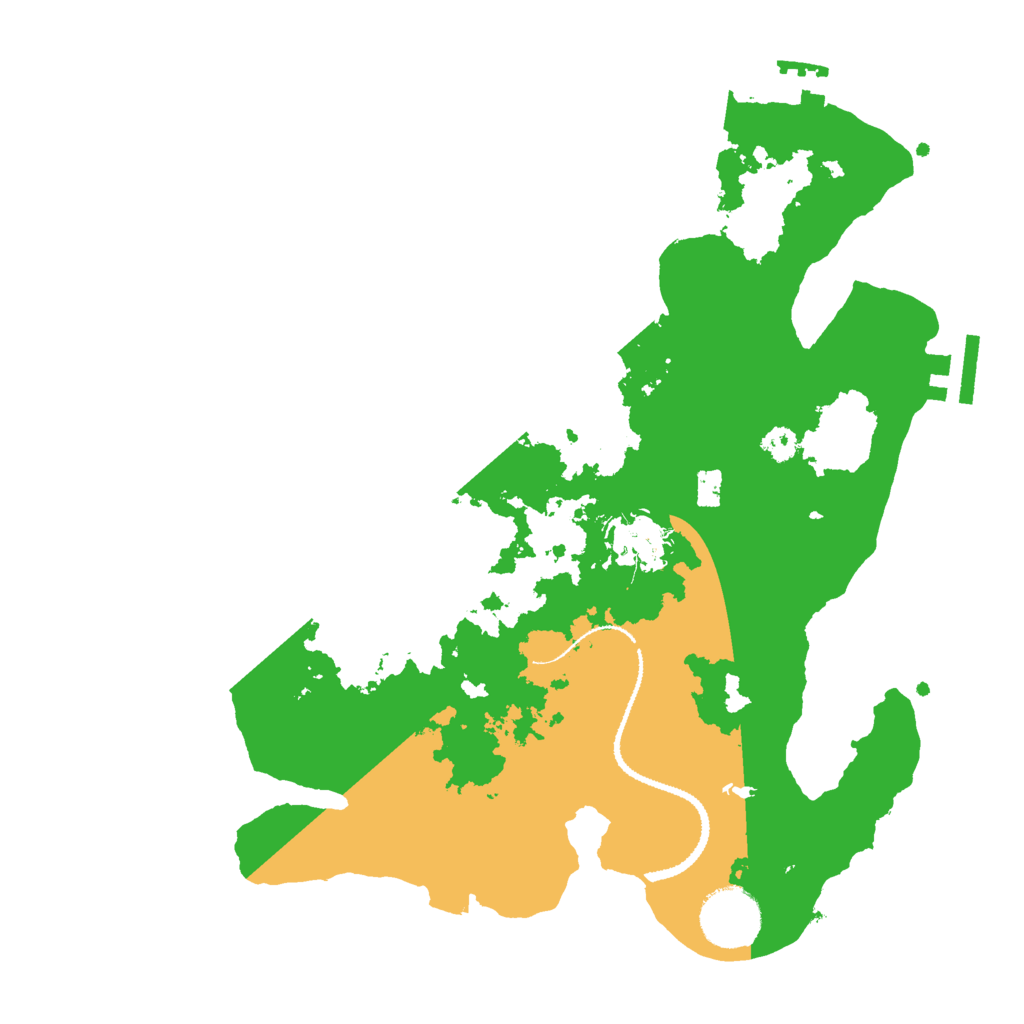 Biome Rust Map: Procedural Map, Size: 3000, Seed: 773472113