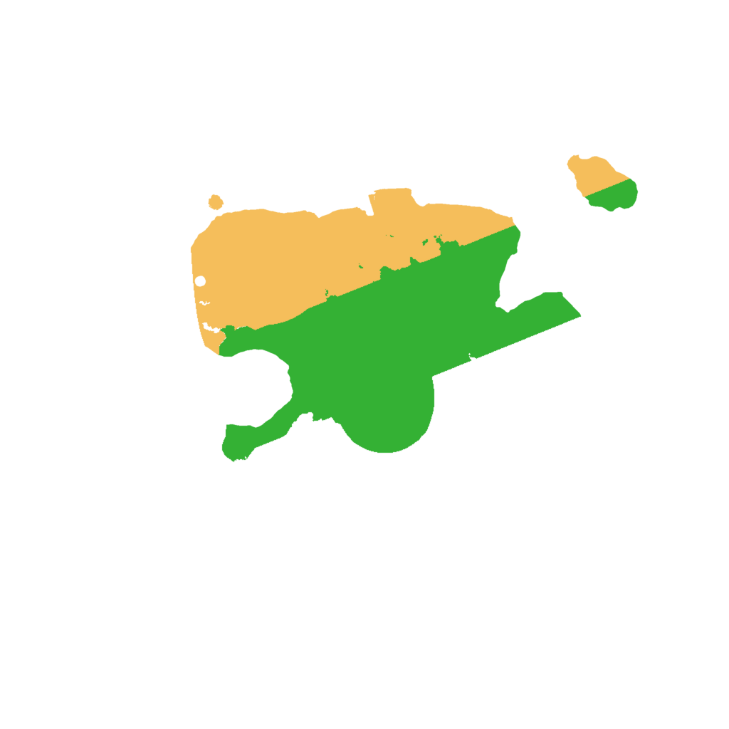 Biome Rust Map: Procedural Map, Size: 2000, Seed: 4568564