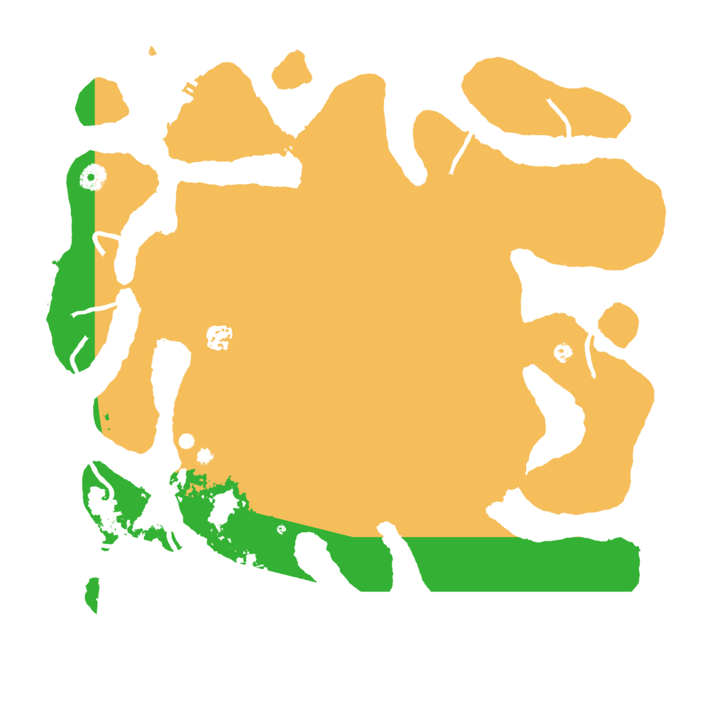 Biome Rust Map: Procedural Map, Size: 4000, Seed: 9933