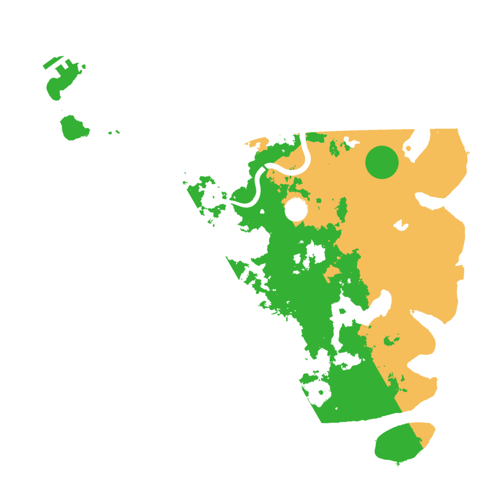 Biome Rust Map: Procedural Map, Size: 4000, Seed: 127123