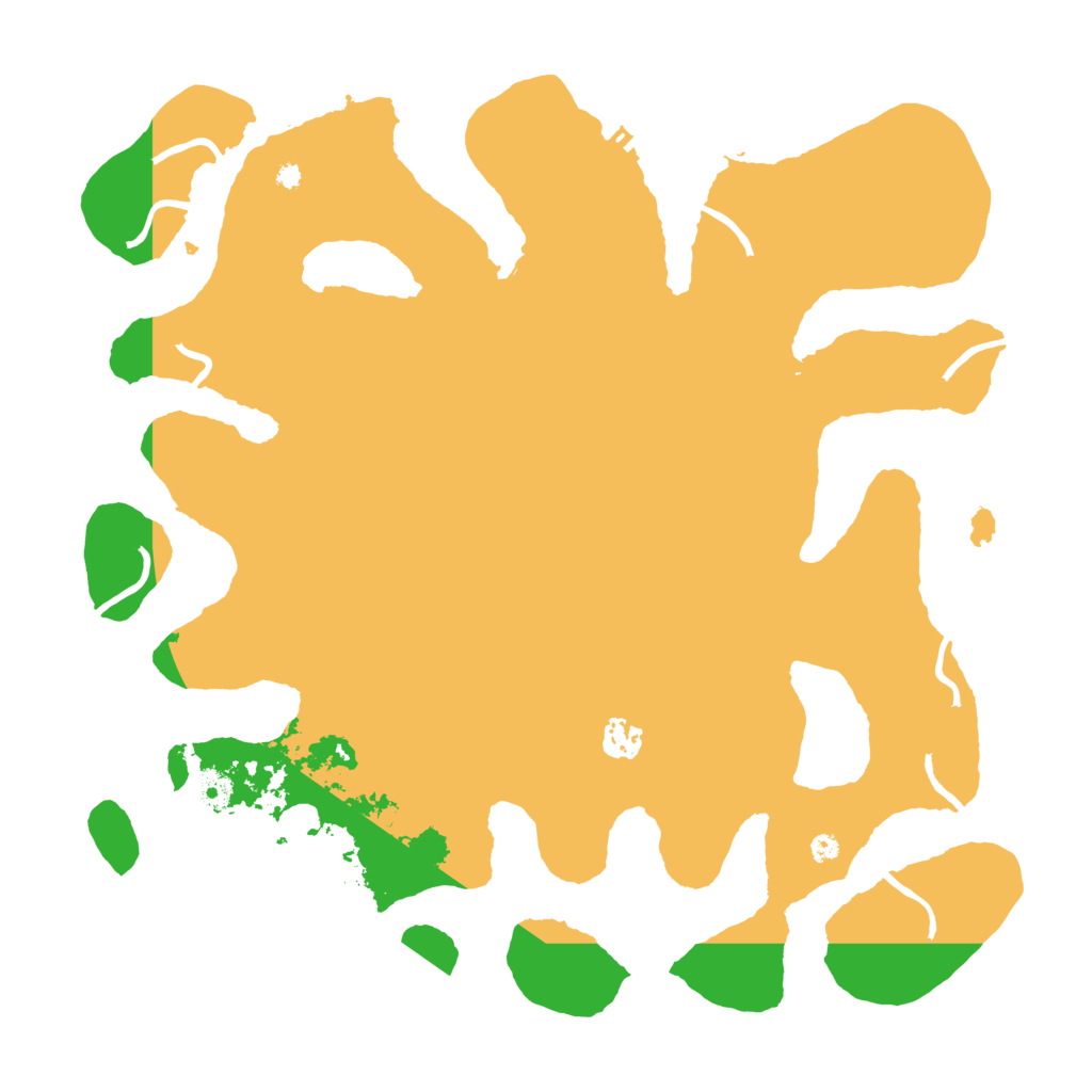 Biome Rust Map: Procedural Map, Size: 4000, Seed: 2445