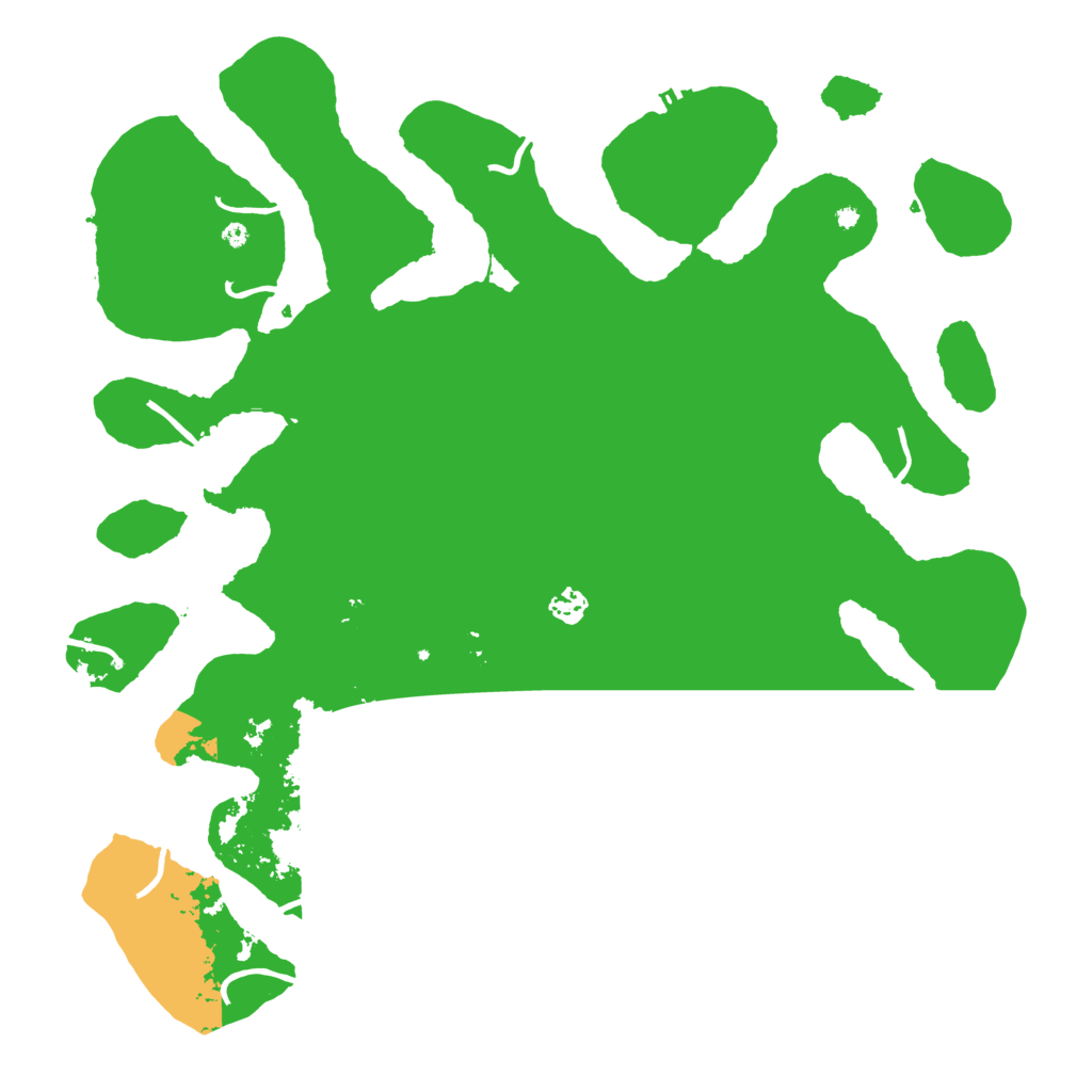 Biome Rust Map: Procedural Map, Size: 4500, Seed: 1183016267