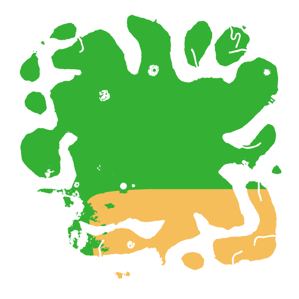 Biome Rust Map: Procedural Map, Size: 4000, Seed: 34987622