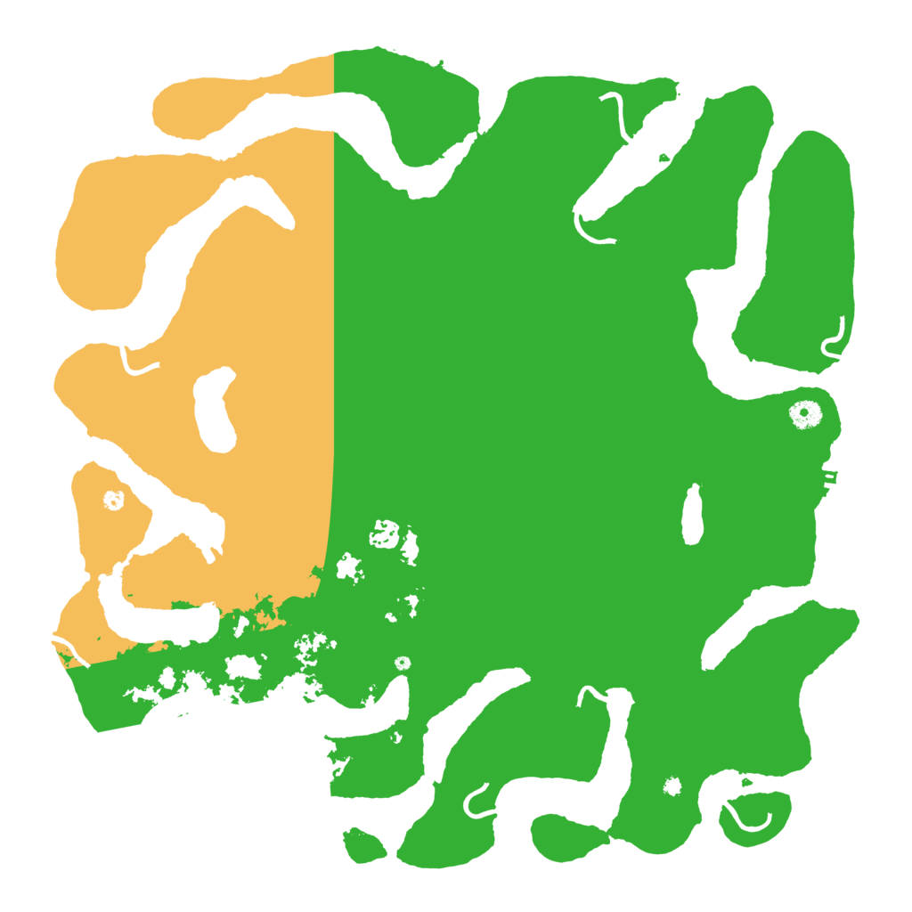 Biome Rust Map: Procedural Map, Size: 4500, Seed: 16985465