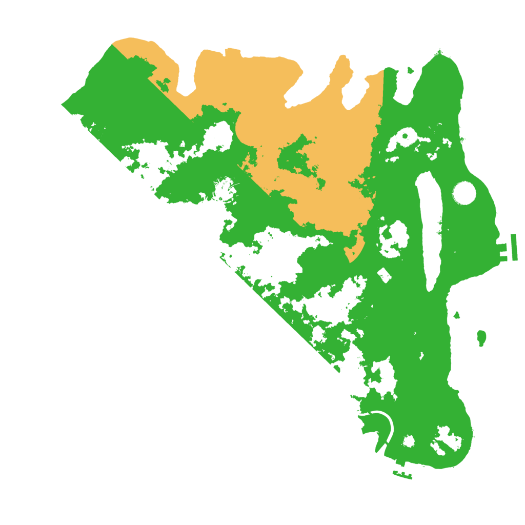 Biome Rust Map: Procedural Map, Size: 3980, Seed: 17427678