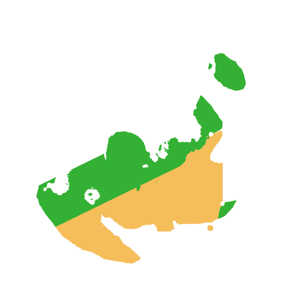 Biome Rust Map: Procedural Map, Size: 2000, Seed: 1484318964
