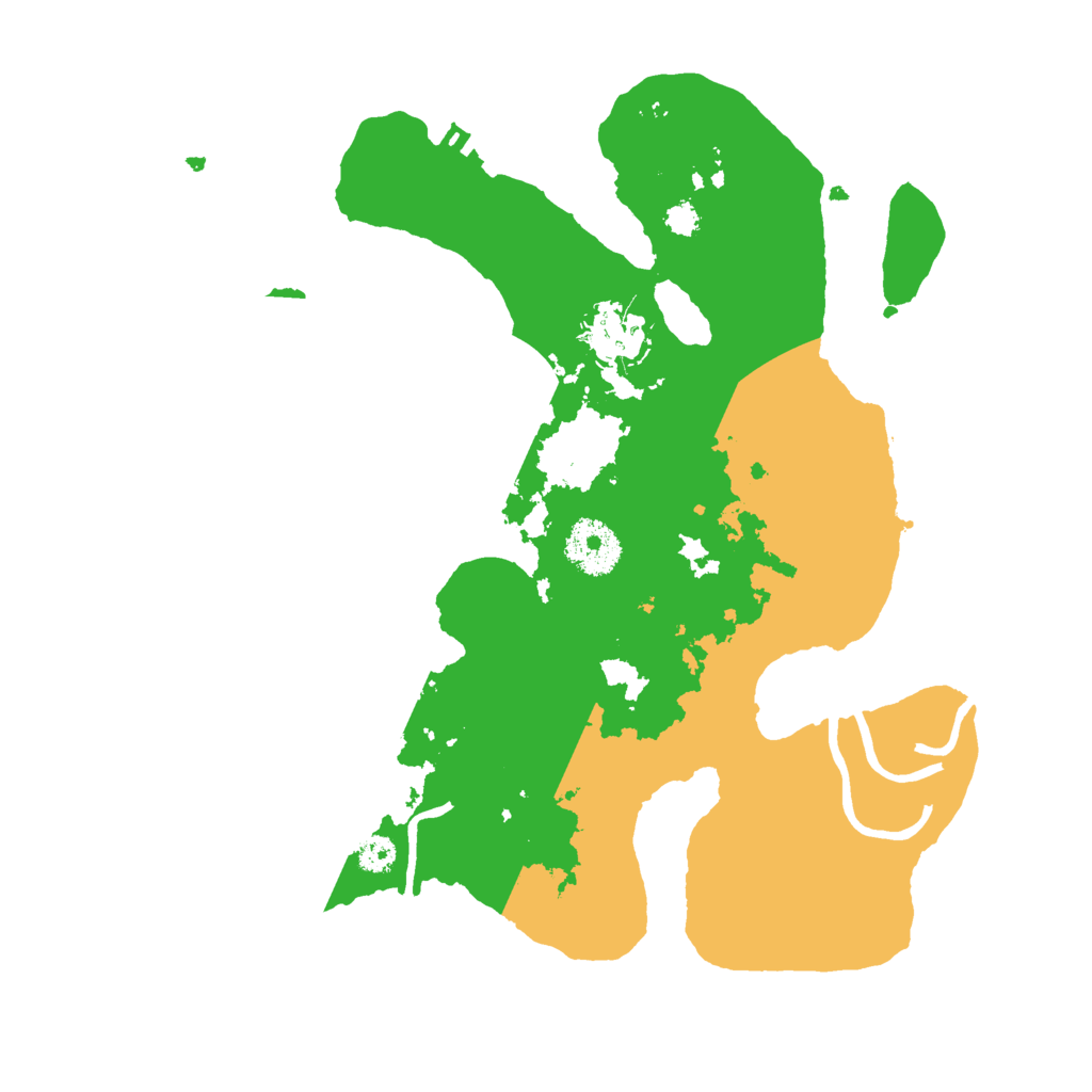 Biome Rust Map: Procedural Map, Size: 3000, Seed: 773038098
