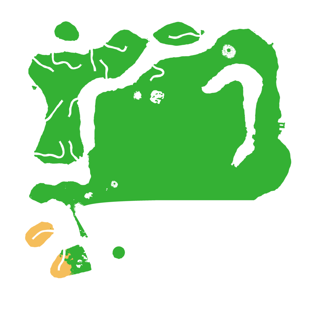 Biome Rust Map: Procedural Map, Size: 3500, Seed: 1868619573