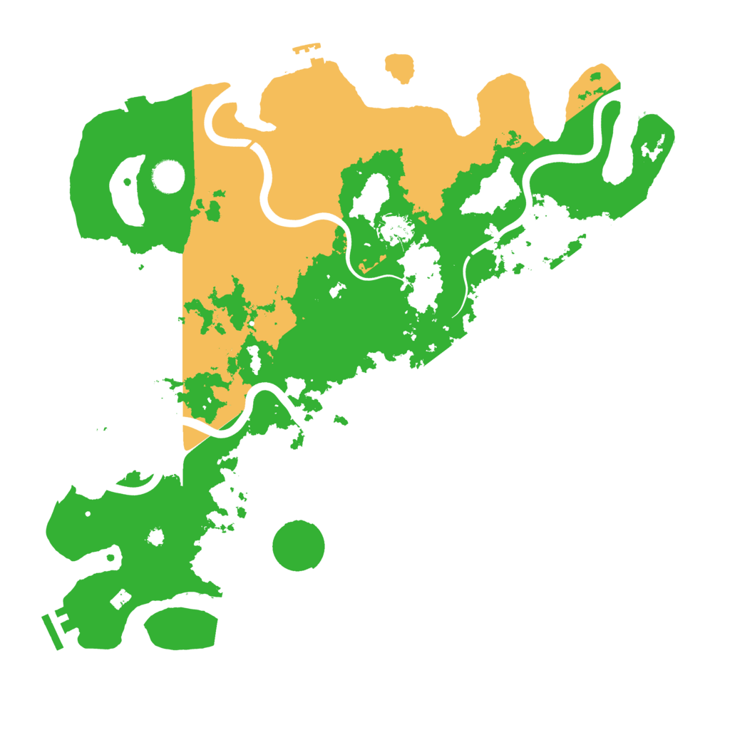 Biome Rust Map: Procedural Map, Size: 3950, Seed: 769695934