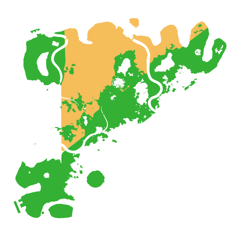 Biome Rust Map: Procedural Map, Size: 3950, Seed: 769695934