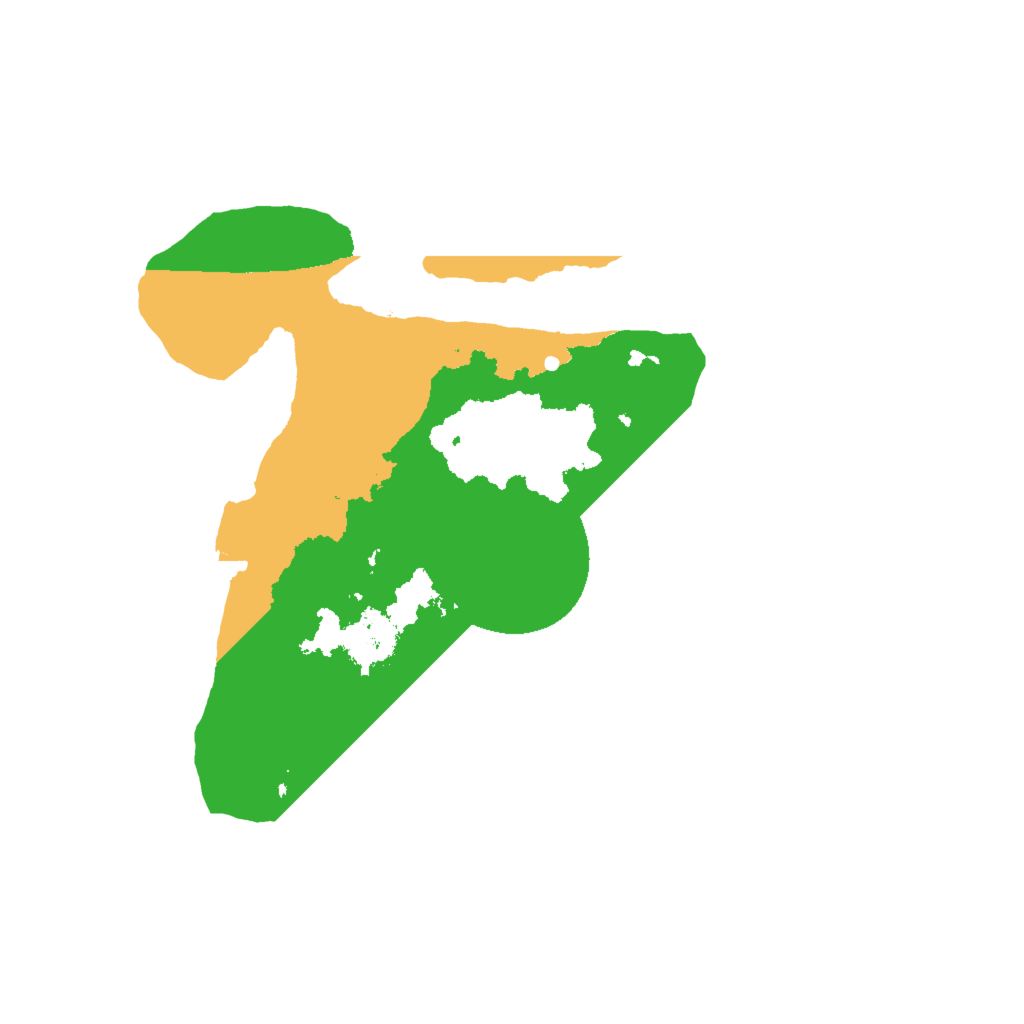 Biome Rust Map: Procedural Map, Size: 2000, Seed: 1140047619