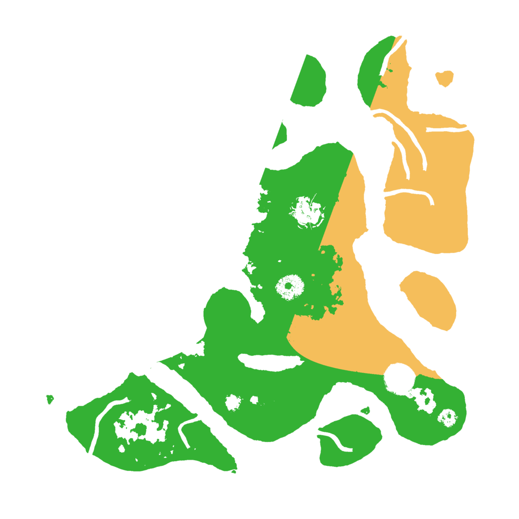 Biome Rust Map: Procedural Map, Size: 3000, Seed: 682990815