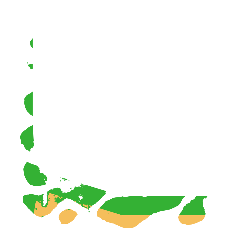 Biome Rust Map: Barren, Size: 4000, Seed: 13825