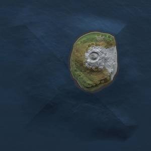 Thumbnail Rust Map: Procedural Map, Size: 1024, Seed: 1337, 3 Monuments