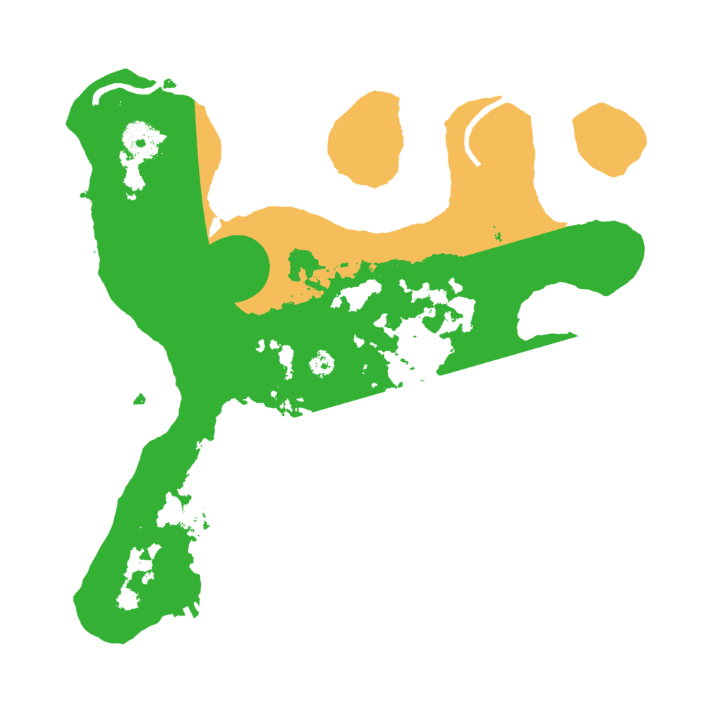 Biome Rust Map: Procedural Map, Size: 3000, Seed: 2426300