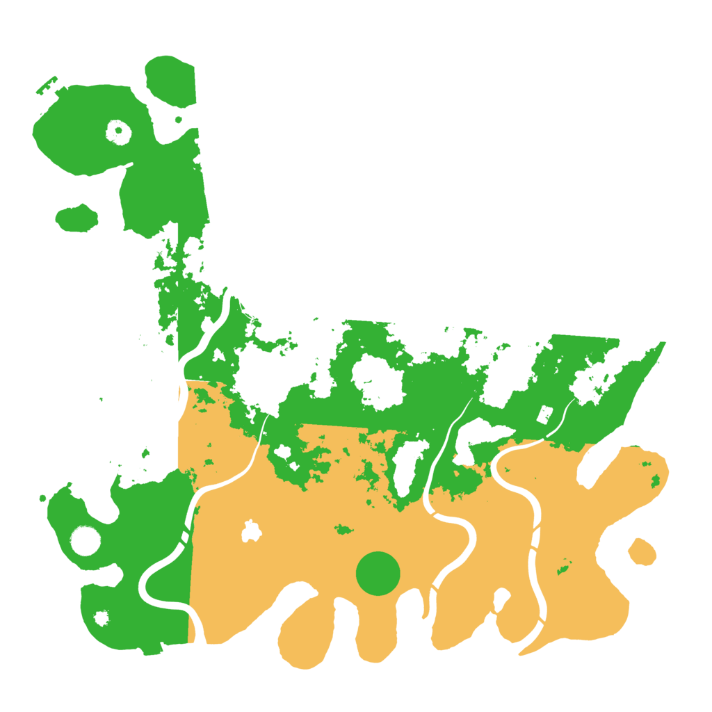 Biome Rust Map: Procedural Map, Size: 4250, Seed: 821348197