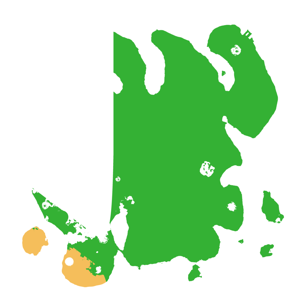 Biome Rust Map: Procedural Map, Size: 3200, Seed: 1349598460