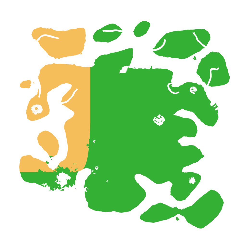 Biome Rust Map: Procedural Map, Size: 3500, Seed: 1174781069