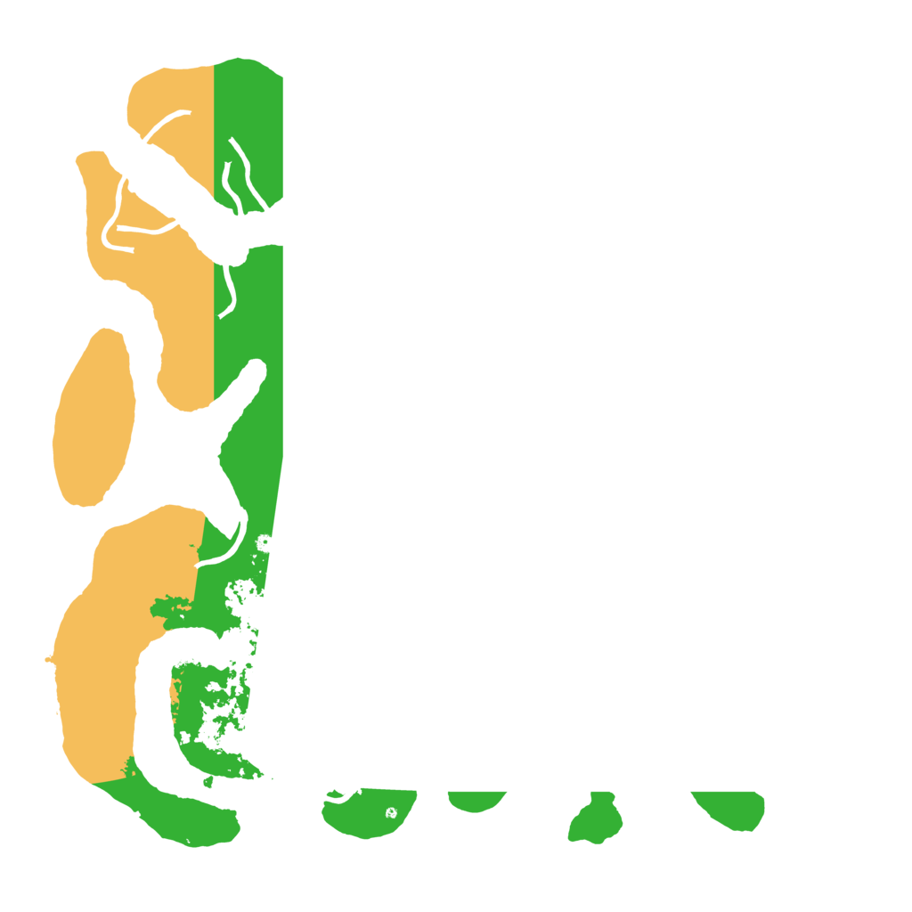 Biome Rust Map: Procedural Map, Size: 4000, Seed: 4009145