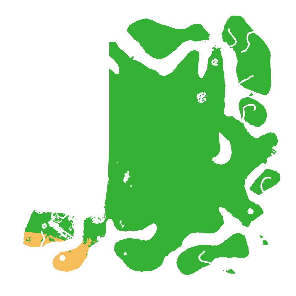 Biome Rust Map: Procedural Map, Size: 4250, Seed: 6851