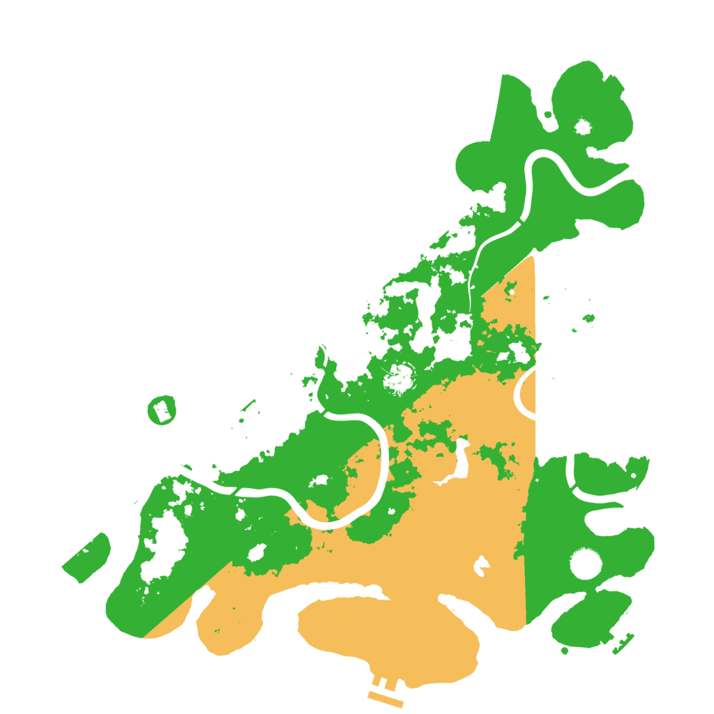 Biome Rust Map: Procedural Map, Size: 4000, Seed: 282