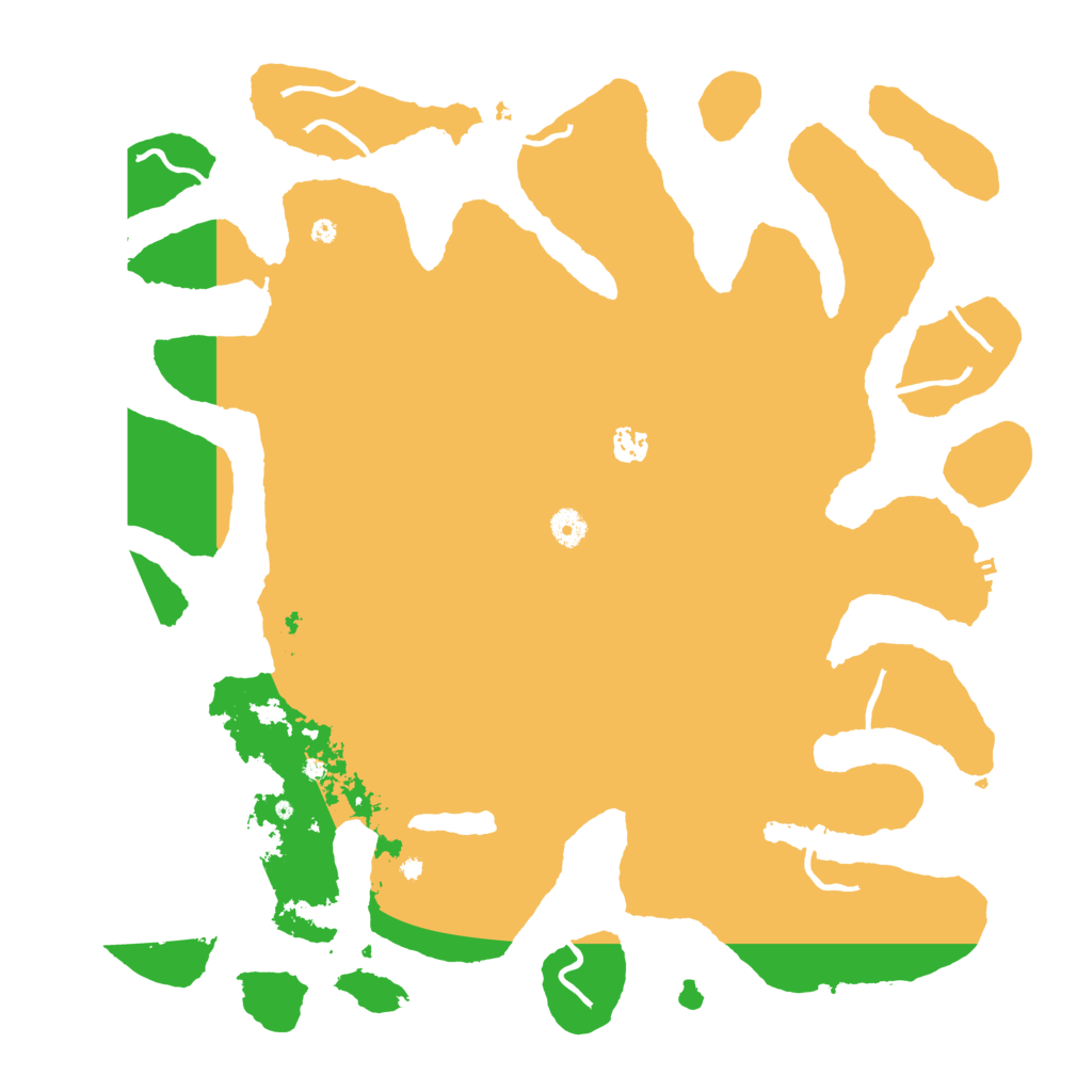 Biome Rust Map: Procedural Map, Size: 4500, Seed: 12535