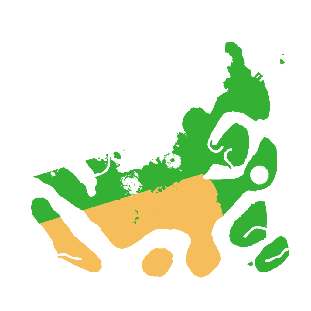 Biome Rust Map: Procedural Map, Size: 3000, Seed: 662