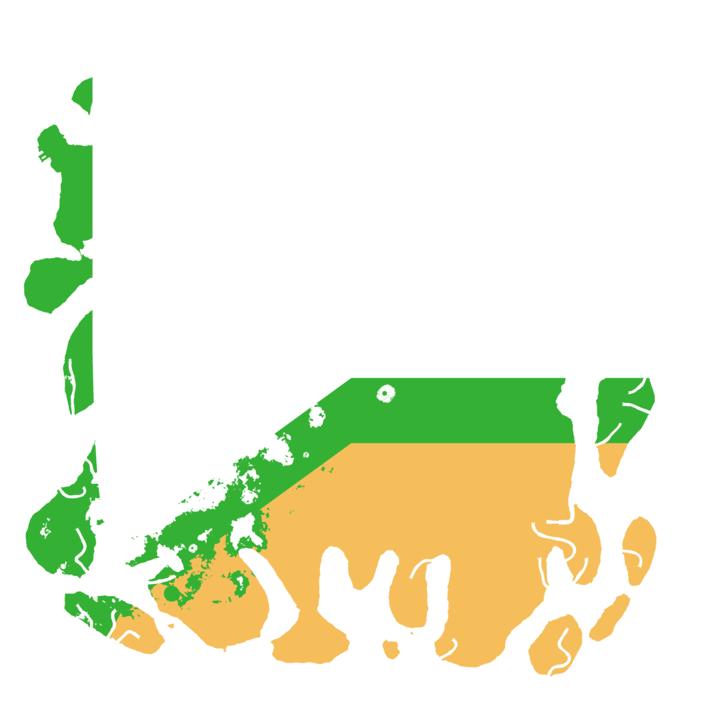 Biome Rust Map: Procedural Map, Size: 6000, Seed: 9217