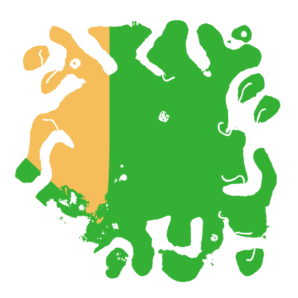 Biome Rust Map: Procedural Map, Size: 4250, Seed: 4585165