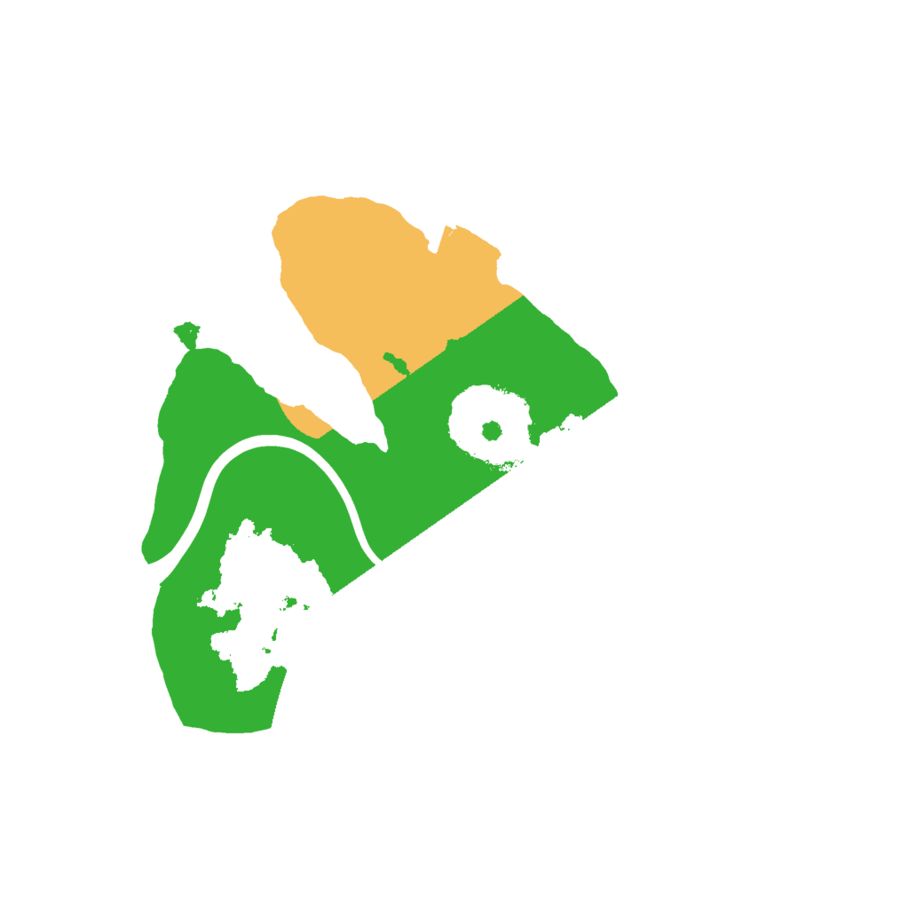 Biome Rust Map: Procedural Map, Size: 1720, Seed: 724