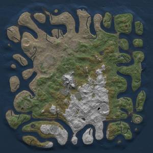 Thumbnail Rust Map: Procedural Map, Size: 5500, Seed: 67693, 19 Monuments