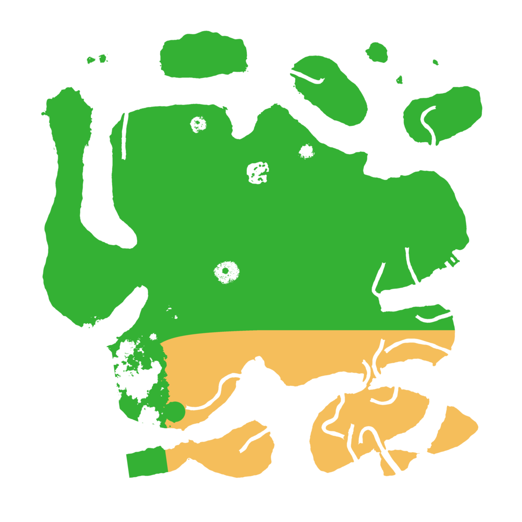 Biome Rust Map: Procedural Map, Size: 3400, Seed: 1443515361