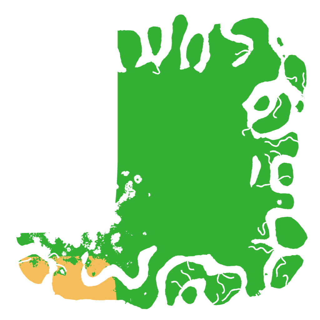 Biome Rust Map: Procedural Map, Size: 6000, Seed: 1035118265