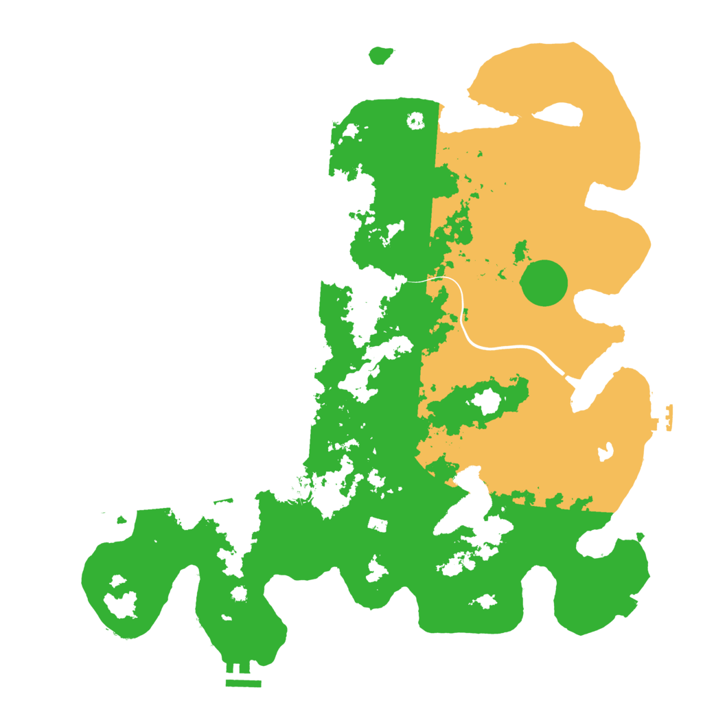 Biome Rust Map: Procedural Map, Size: 4000, Seed: 694711825