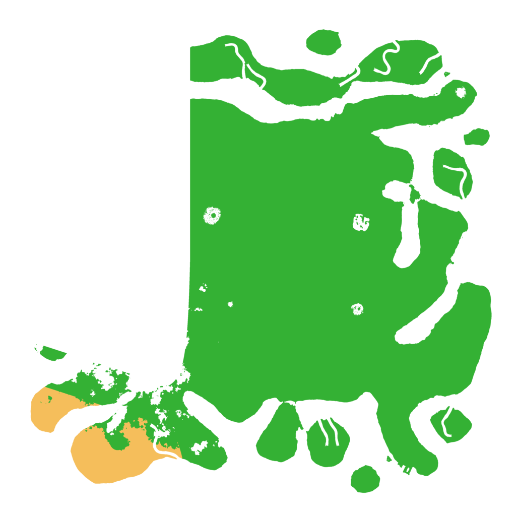 Biome Rust Map: Procedural Map, Size: 4500, Seed: 440236805