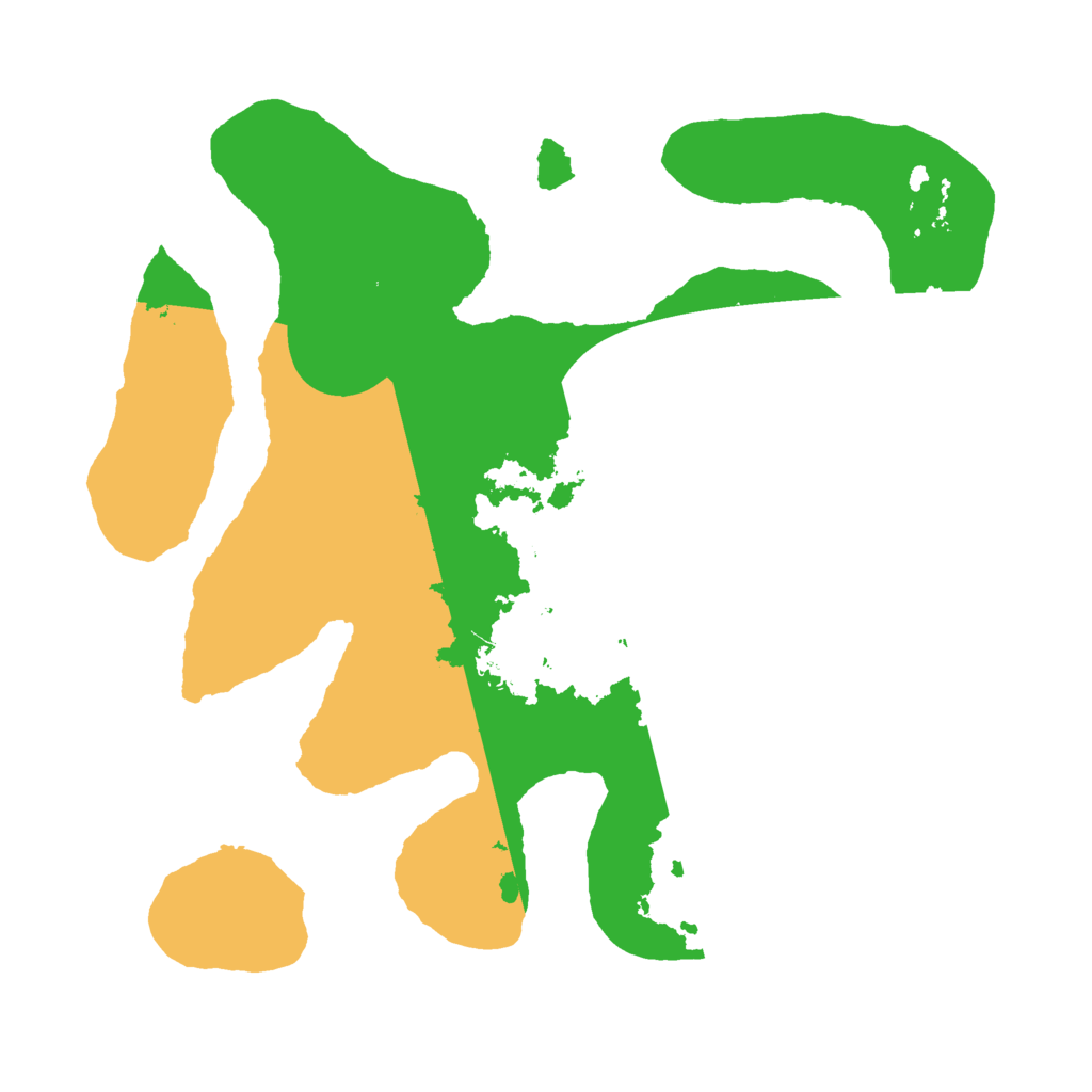 Biome Rust Map: Barren, Size: 2900, Seed: 63461523