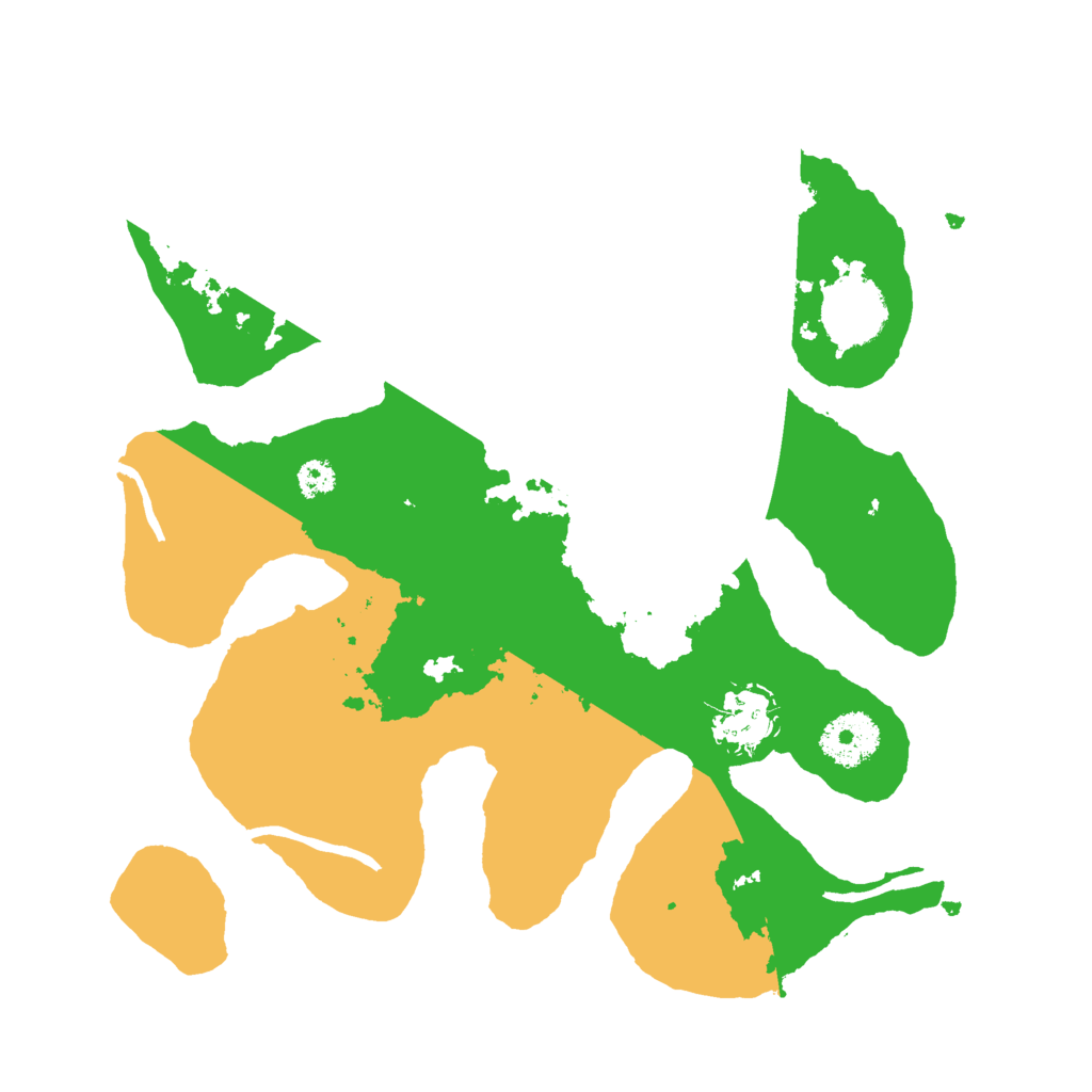 Biome Rust Map: Procedural Map, Size: 3000, Seed: 152309